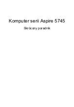 Preview for 133 page of Acer LX.PTY02.258 Quick Manual