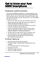 Preview for 7 page of Acer M900 User Manual