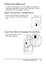 Предварительный просмотр 15 страницы Acer M900DF User Manual