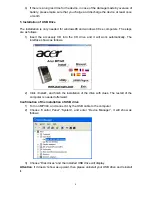 Preview for 6 page of Acer MP-340 20GB User Manual