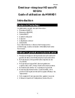 Preview for 11 page of Acer MWIHD1 User Manual