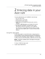 Preview for 37 page of Acer n20 Quick Manual