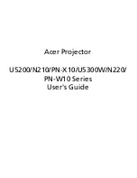 Acer N210 Series User Manual preview