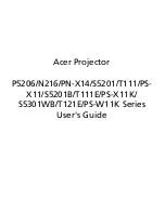 Acer N216 Series User Manual preview