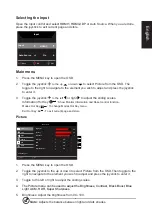 Предварительный просмотр 21 страницы Acer Nitro KG282K User Manual