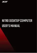 Предварительный просмотр 1 страницы Acer Nitro N50-620 User Manual