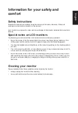 Preview for 3 page of Acer NITRO VG0 VG240YS User Manual