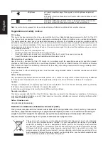 Предварительный просмотр 4 страницы Acer NITRO VG243Y User Manual