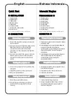 Preview for 2 page of Acer P1120 Series Quick Start Manual