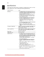 Preview for 58 page of Acer P1183 User Manual