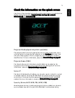 Preview for 5 page of Acer P1203PB Series Manual