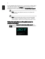 Preview for 6 page of Acer P1203PB Series Manual