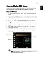 Preview for 35 page of Acer P1250B Series User Manual