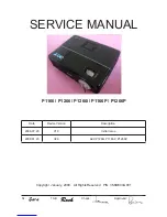 Предварительный просмотр 1 страницы Acer P1266P Service Manual