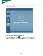 Предварительный просмотр 19 страницы Acer P186HL User Manual