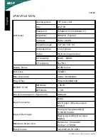 Preview for 4 page of Acer P203W Quick Setup Manual