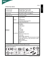 Preview for 5 page of Acer P203W Quick Setup Manual