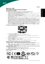 Preview for 5 page of Acer P206HL User Manual