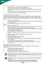 Preview for 5 page of Acer P216HV Manual