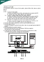 Preview for 13 page of Acer P216HV Manual