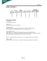 Preview for 15 page of Acer P221W User Manual