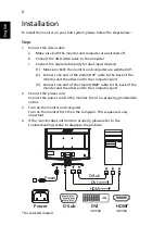 Предварительный просмотр 20 страницы Acer P224W User Manual