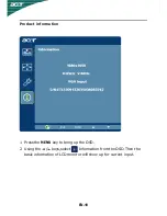 Preview for 19 page of Acer P235H Owner'S Manual