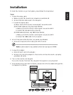 Предварительный просмотр 19 страницы Acer P238HL User Manual