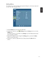 Предварительный просмотр 25 страницы Acer P238HL User Manual