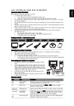 Acer P244W Quick Start Manual предпросмотр