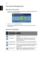 Предварительный просмотр 22 страницы Acer P244W User Manual