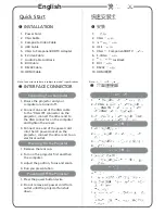 Preview for 2 page of Acer P5000 Series Installation Manual