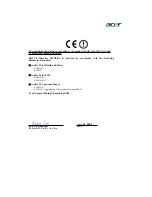 Preview for 71 page of Acer P5290 Series User Manual