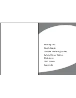 Предварительный просмотр 2 страницы Acer p600 Series Quick Start Manual