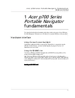 Preview for 29 page of Acer p700 Series User Manual