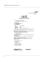 Preview for 92 page of Acer p700 Series User Manual