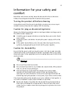 Preview for 3 page of Acer P7500 Series User Manual