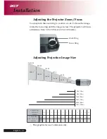 Preview for 14 page of Acer PD-113P User Manual