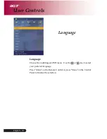 Предварительный просмотр 18 страницы Acer PD-113P User Manual
