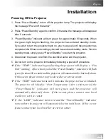 Preview for 13 page of Acer PD110 User Manual