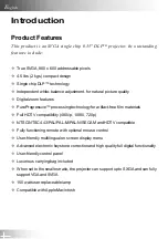 Preview for 4 page of Acer PD110z Manual