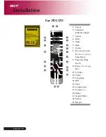 Preview for 12 page of Acer PD117D Series Manual