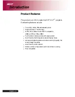 Preview for 4 page of Acer PD123 User Manual