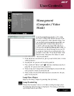 Preview for 27 page of Acer PD311 series User Manual