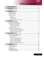 Acer PD523 Series User Manual предпросмотр