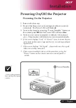 Preview for 15 page of Acer PD523P series Manual