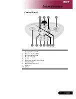 Preview for 7 page of Acer PD723 User Manual