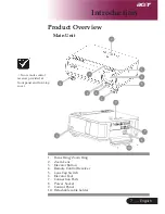 Preview for 9 page of Acer PD724 Series Manual