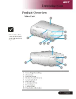 Preview for 9 page of Acer PD726 Series Manual