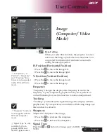 Preview for 27 page of Acer PD726W Manual